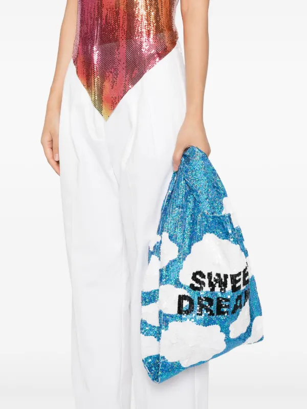 Ashish スパンコール ハンドバッグ | ブルー | FARFETCH JP