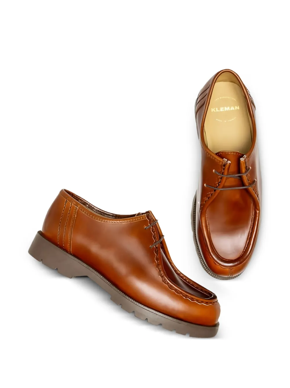 KLEMAN Padror Th Derby schoenen Bruin