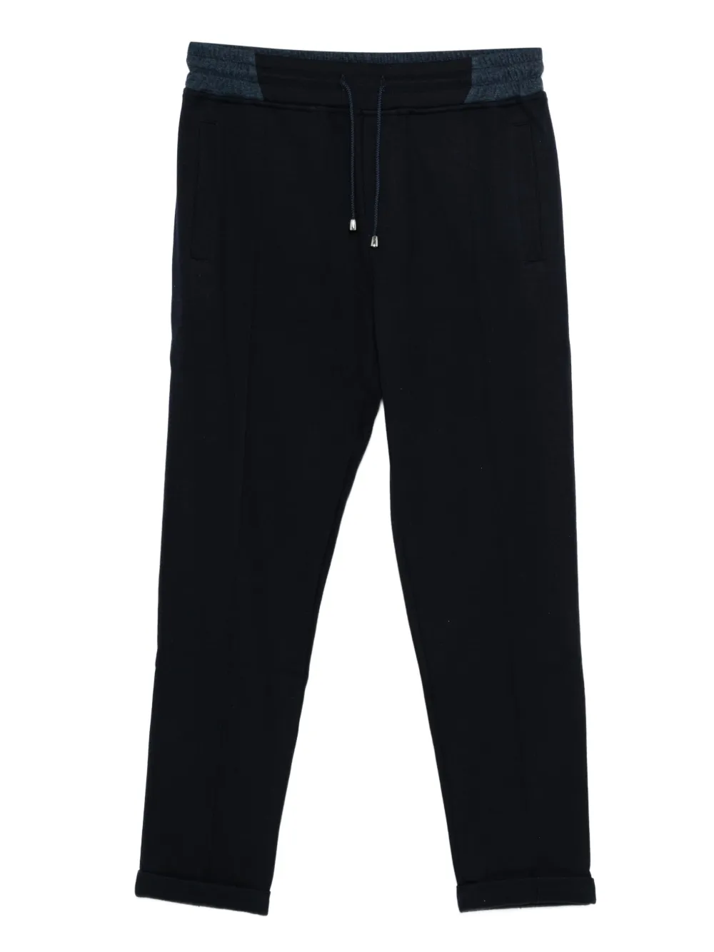 Doriani Cashmere drawstring-waist trousers | Black | Image 1