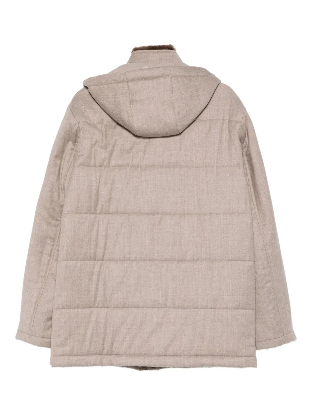Doriani Cashmere padded hooded jacket | Down Jackets | Image 2