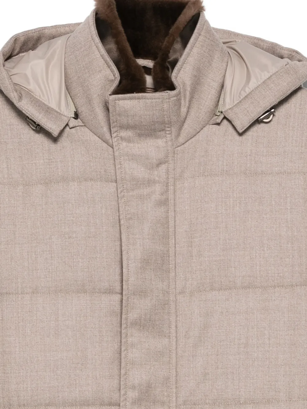 Doriani Cashmere Gewatteerd jack Beige