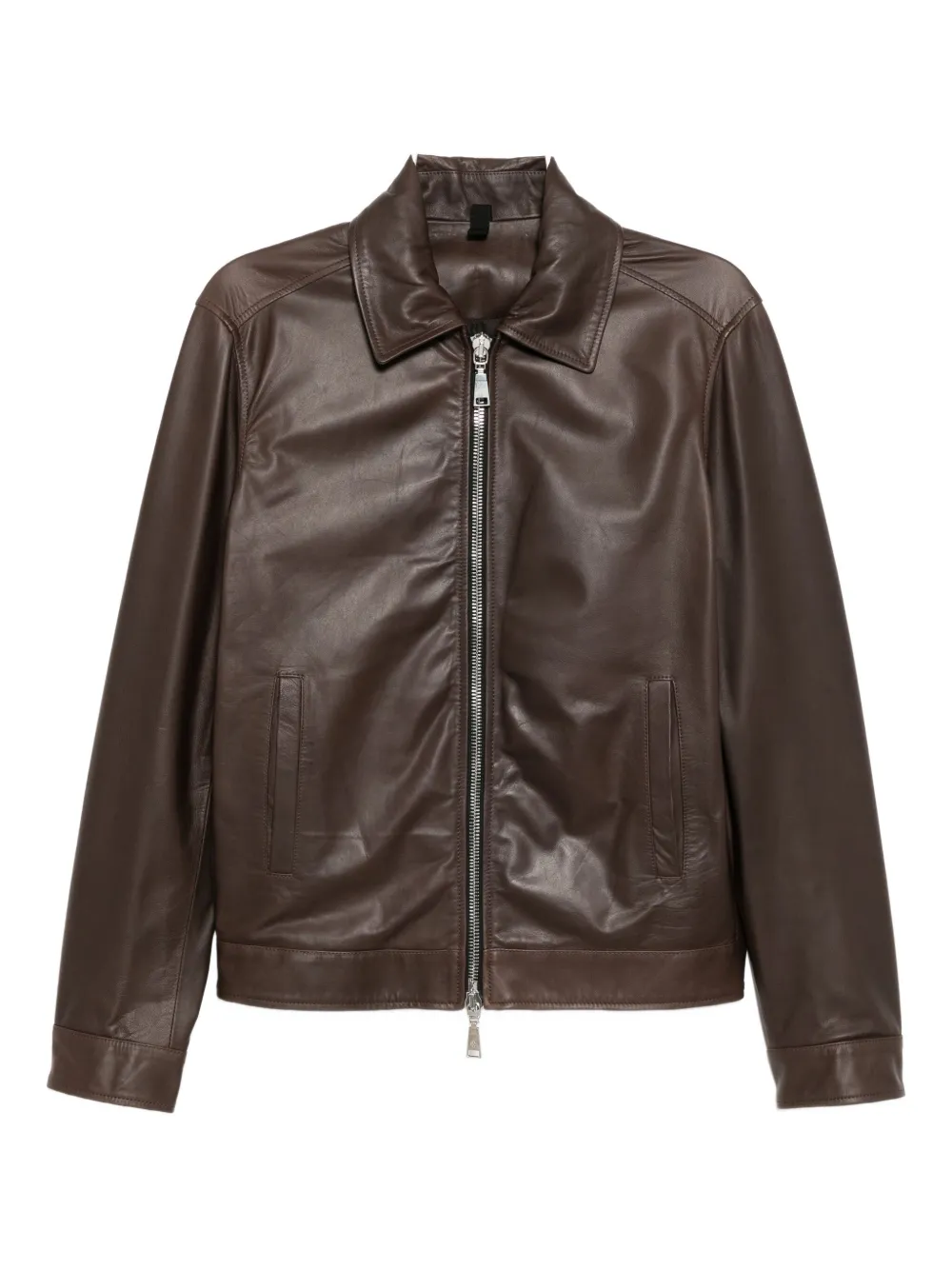 Tagliatore zip-up jacket - Marrone