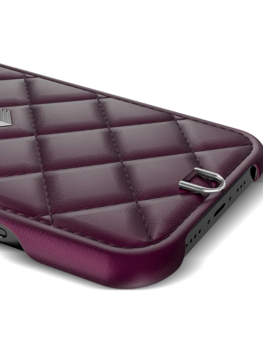  Velante Quilted Iphone Case - Purple 