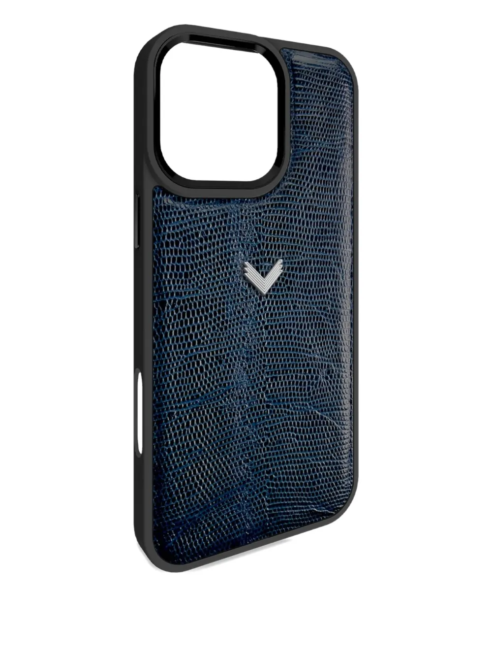 Velante Lizard-texture Iphone 16 Pro Case In Blue