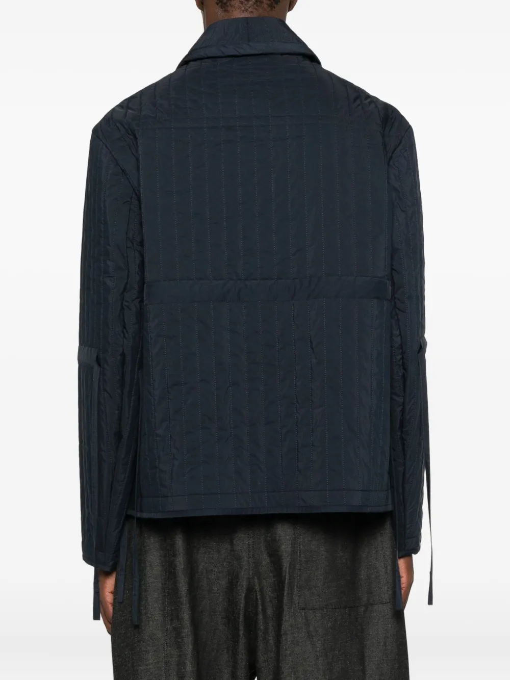 Craig Green Gewatteerd shirtjack Blauw