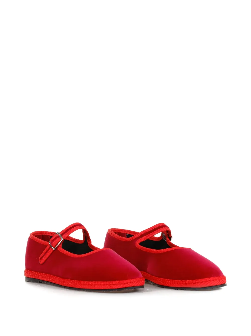 LE FRIULIANE velvet ballet flats | Image 2
