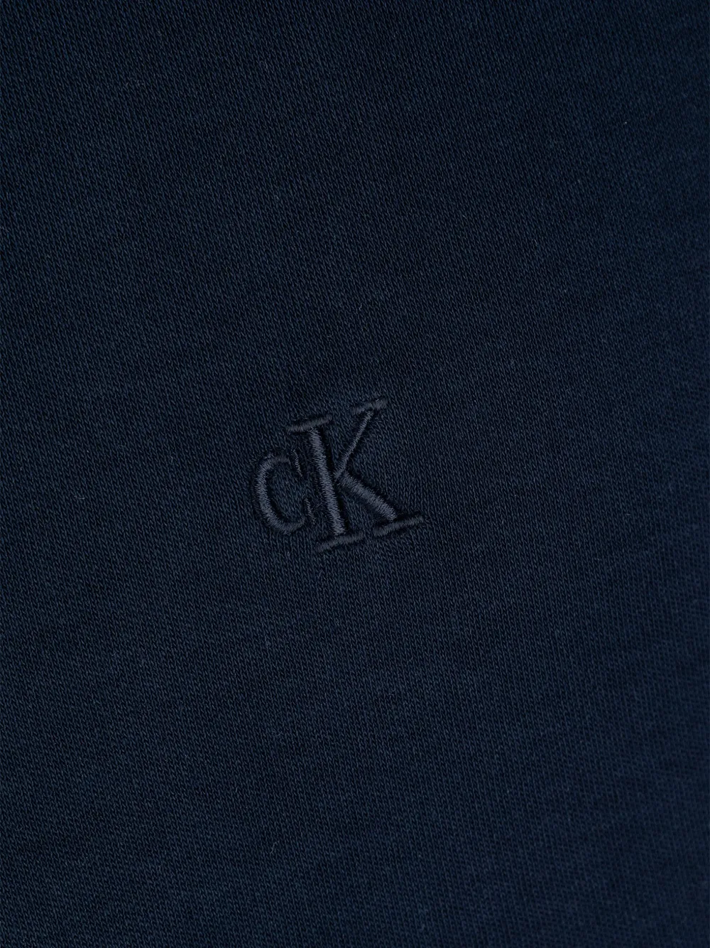 Calvin Klein Poloshirt met borduurwerk Blauw