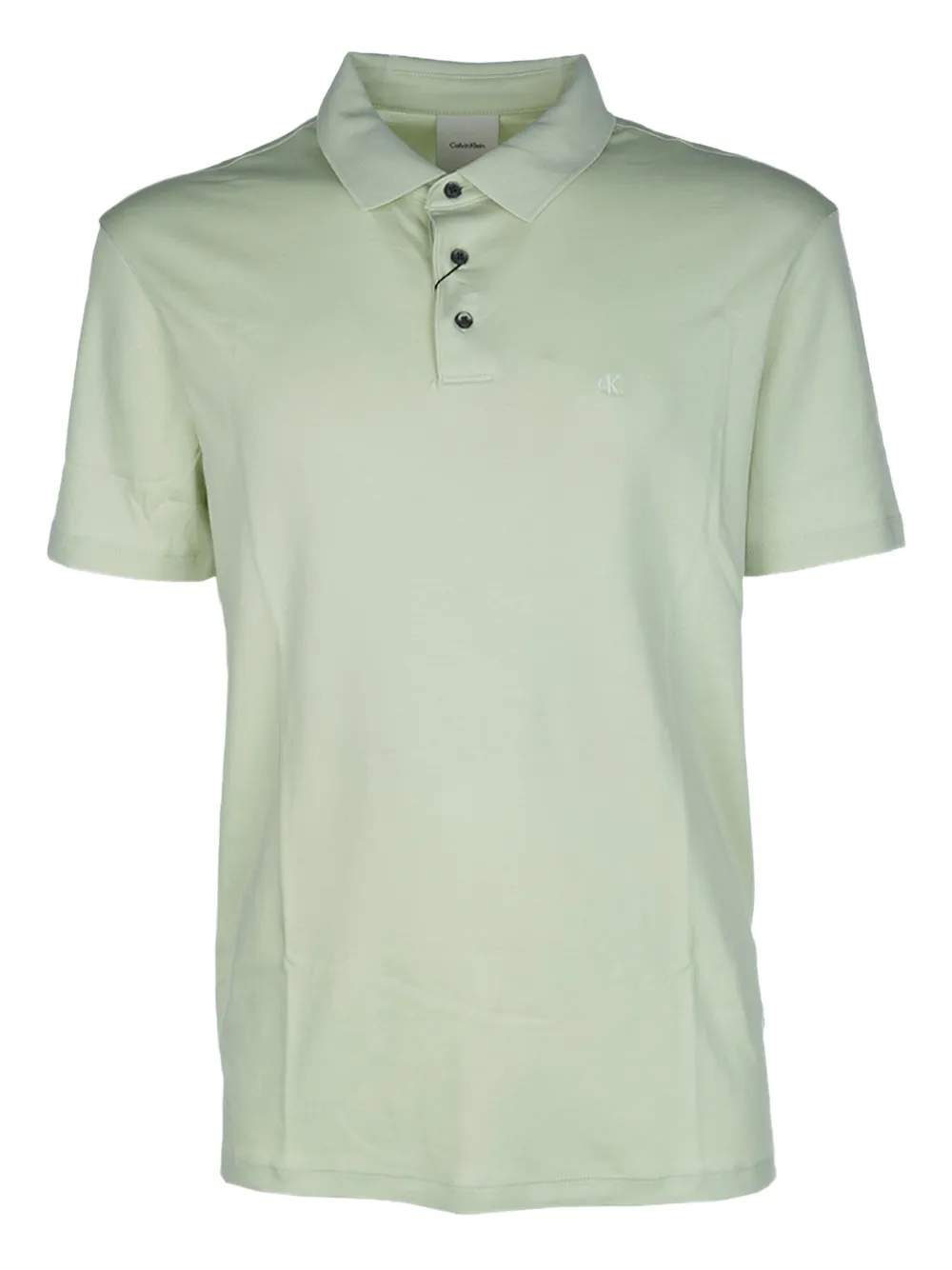Calvin Klein playera tipo polo con botones | verde | Image 1