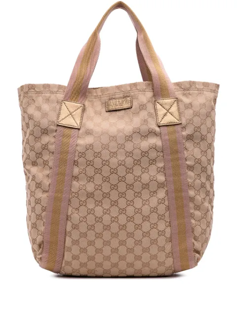 Gucci Pre-Owned 2016-2025 GG Canvas Web tote bag