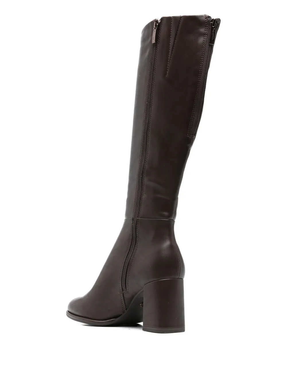 Tamaris 76mm Block-heel Boots In Multi