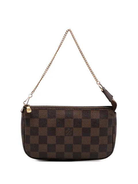 Louis Vuitton Pre-Owned bolsa de mano Damier Ebene Mini Pochette Accessoires 2002