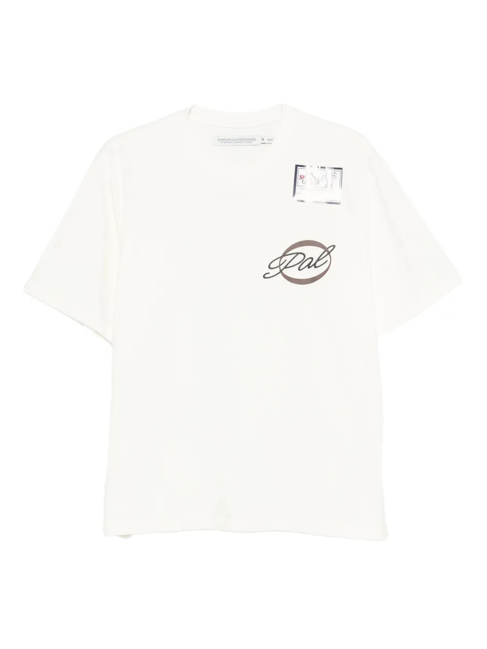 Pal Sporting Goods logo-print t-shirt | Neutrals | Image 1