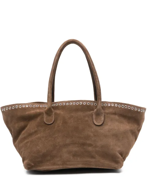Gimaguas eyelet-detailing top-handles tote bag