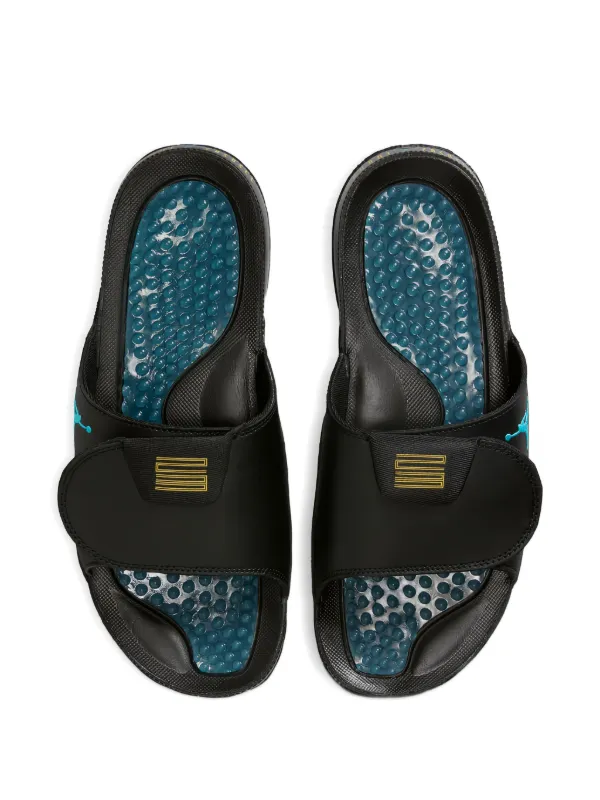 Jordan Hydro XI Sandals | Black | FARFETCH