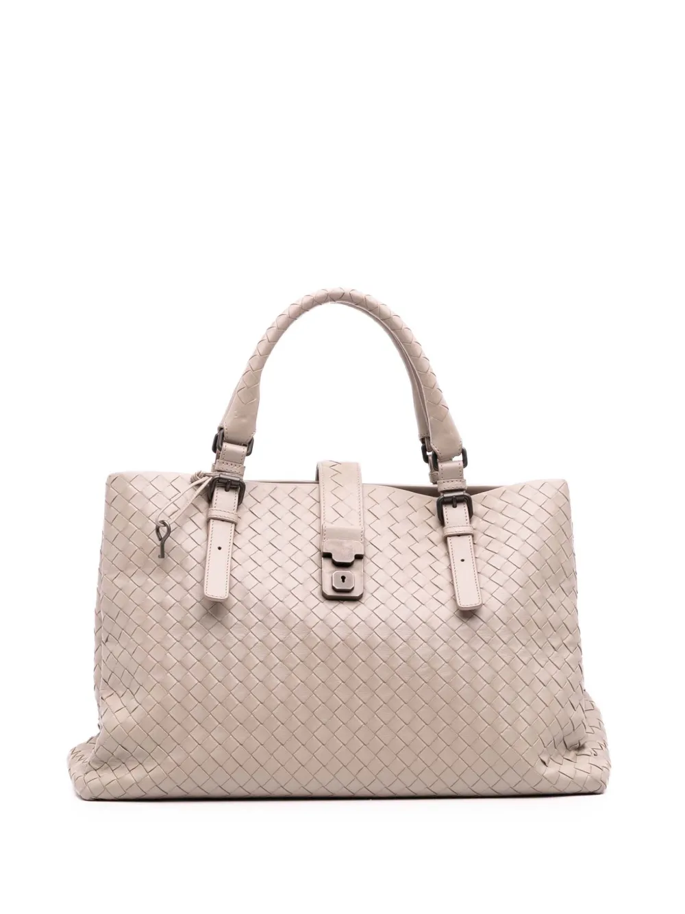 Bottega Veneta Pre-Owned 2012-2025 Medium Nappa Intrecciato Roma tote bag - Marrone