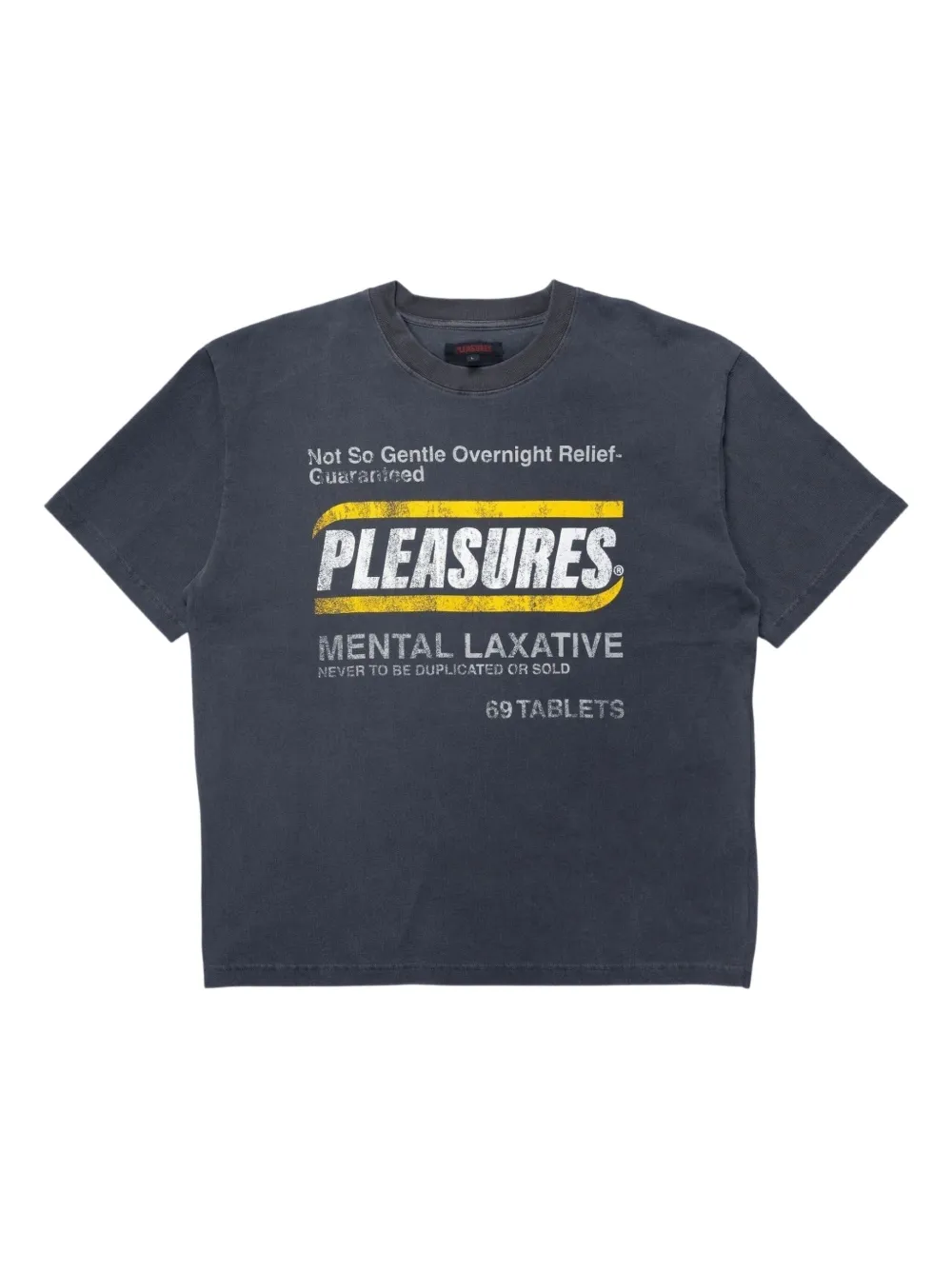 Pleasures playera Relief | gris | Image 1