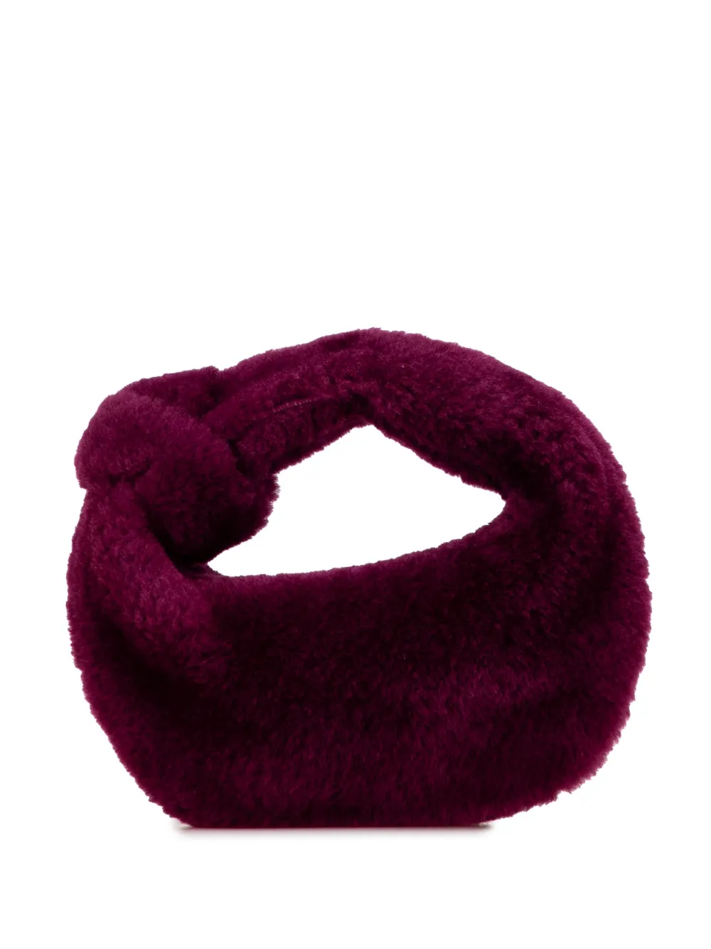 Bottega Veneta Pre-Owned 2012-2025 Mini Shearling Jodie hobo bag - Viola