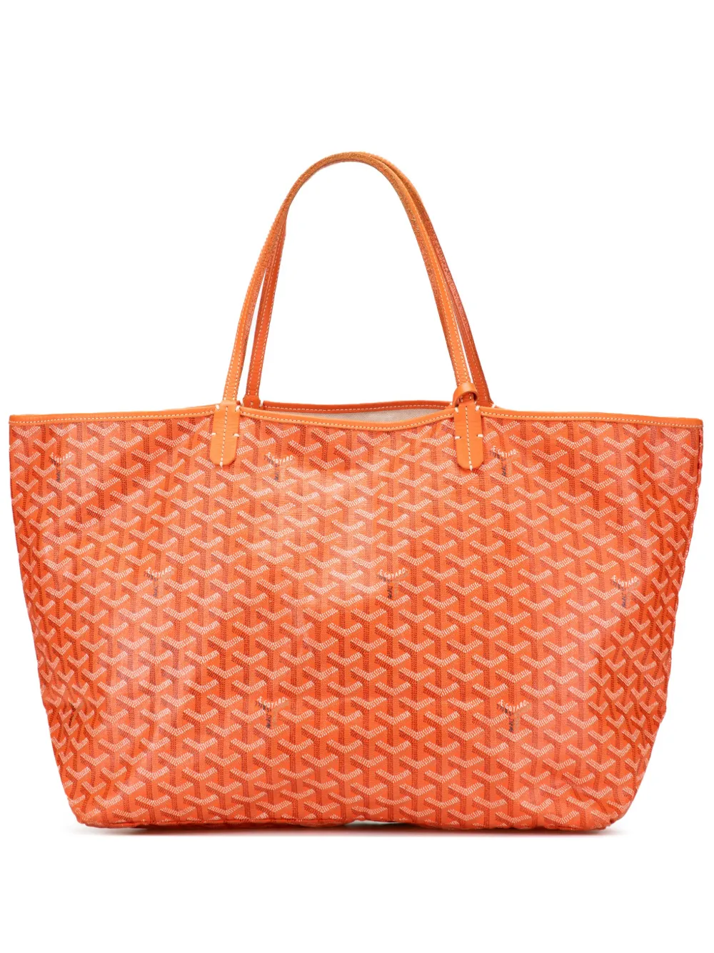 Goyard Pre-Owned 2007 Goyardine Saint Louis GM tote bag | Orange | Image 1