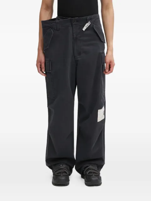 Maison MIHARA YASUHIRO layered label cargo pants