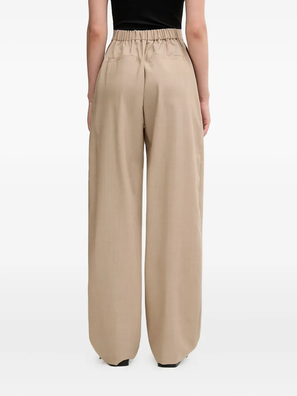 Sportmax Broek met knopen Beige