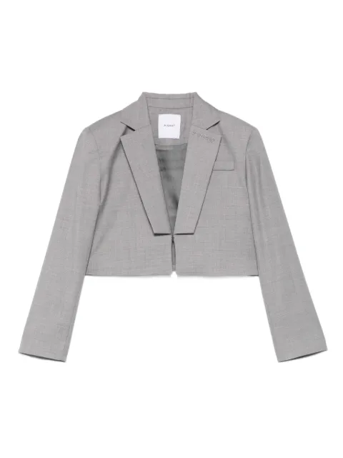 Pinko Kids veste blazer à logo brodé