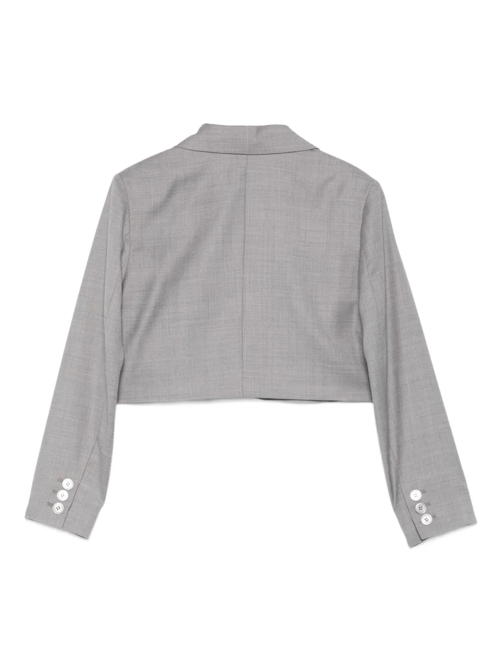 Pinko Kids Blazer met geborduurd logo Grijs