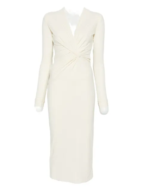 Amazuìn Sienna knotted midi dress