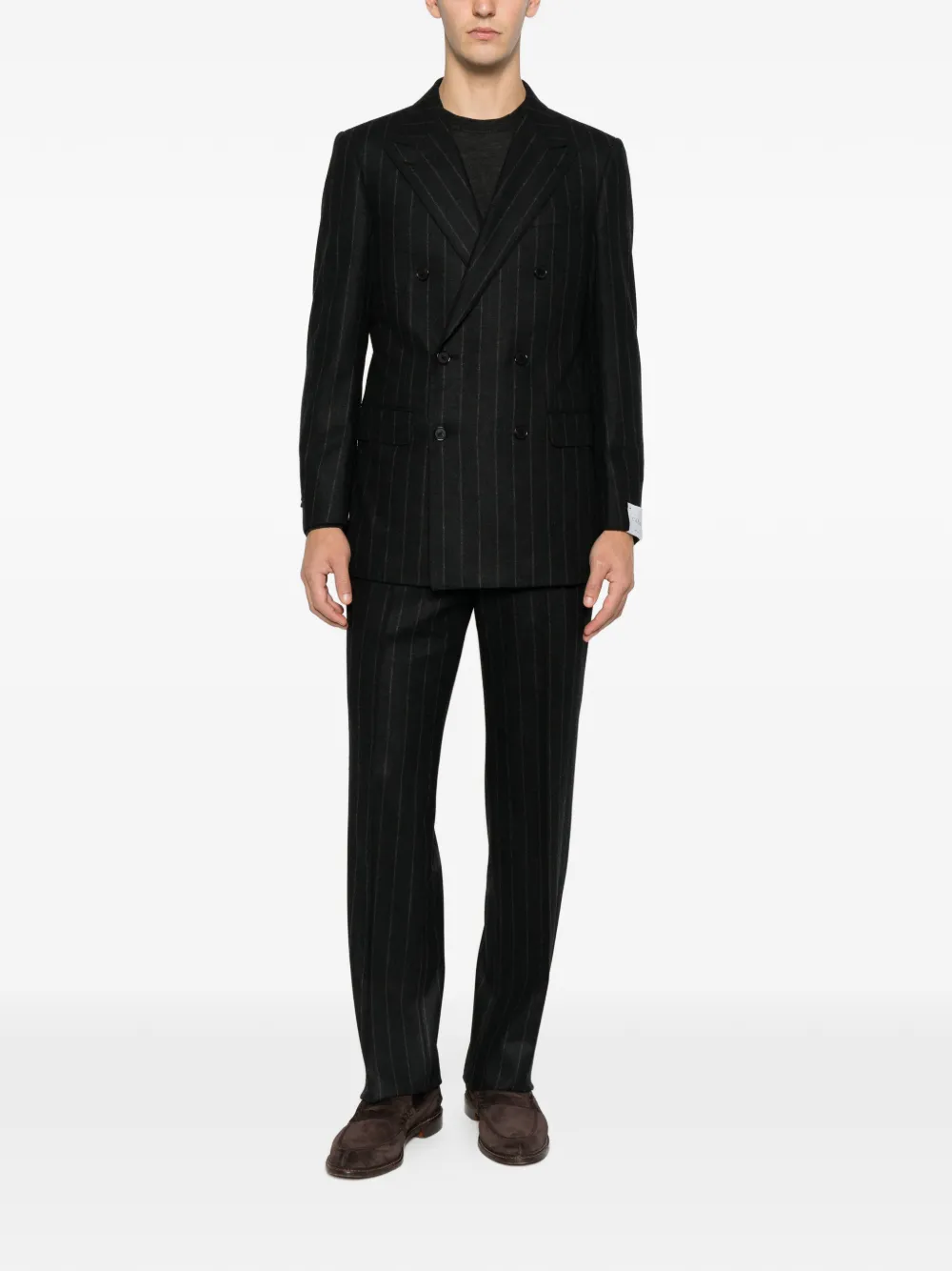 Caruso pinstripe double-breasted suit | Double  Breasted Suits | Image 2