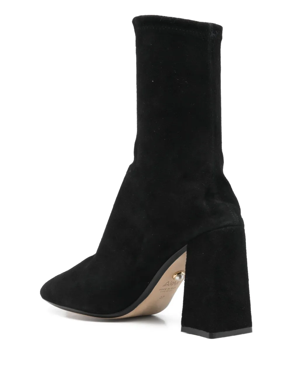 Alevì 90mm Block-heel Boots In Black