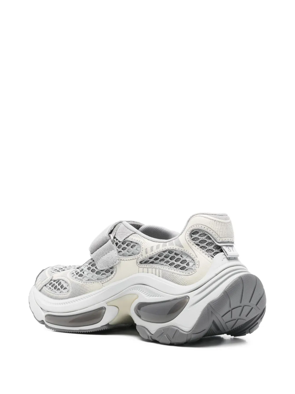 Ash Velcro Strap Sneakers In Gray