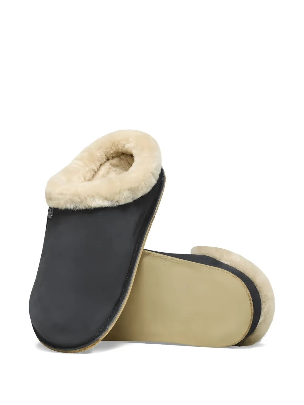 Birkenstock Zermatt Premium suede slippers Blauw