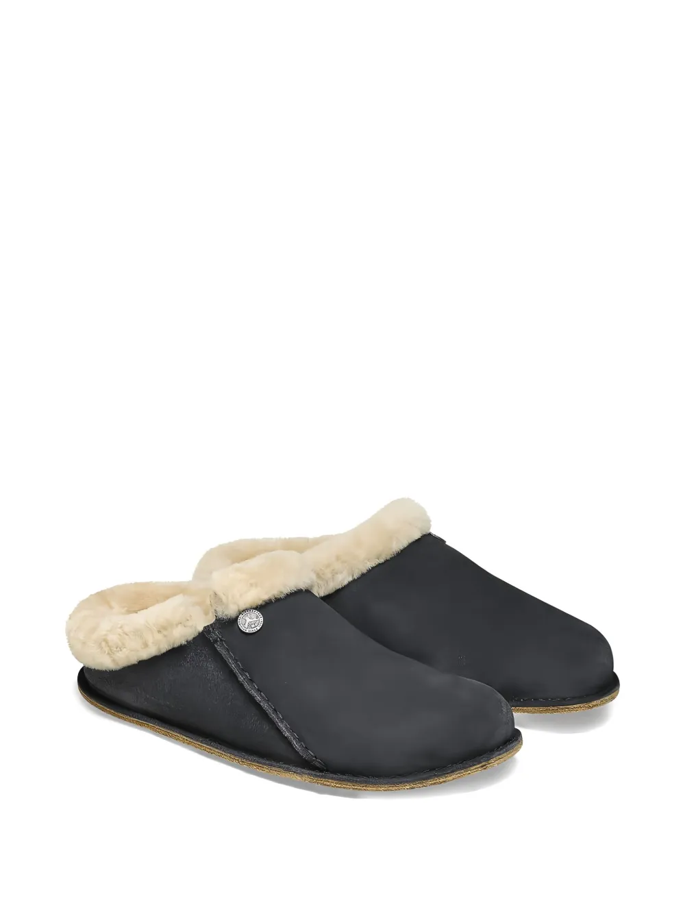 Birkenstock Zermatt Premium suede slippers - Blauw