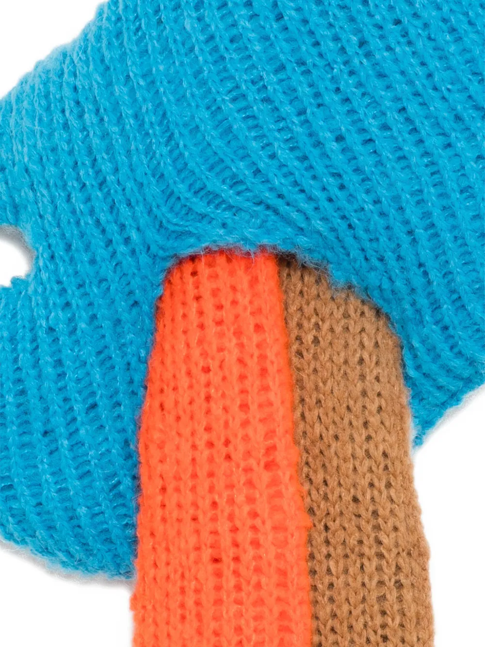 Walter Van Beirendonck Alien Scarf In Brown
