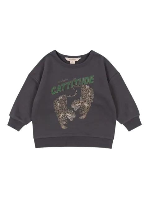 Konges Sløjd leopard-print sweatshirt