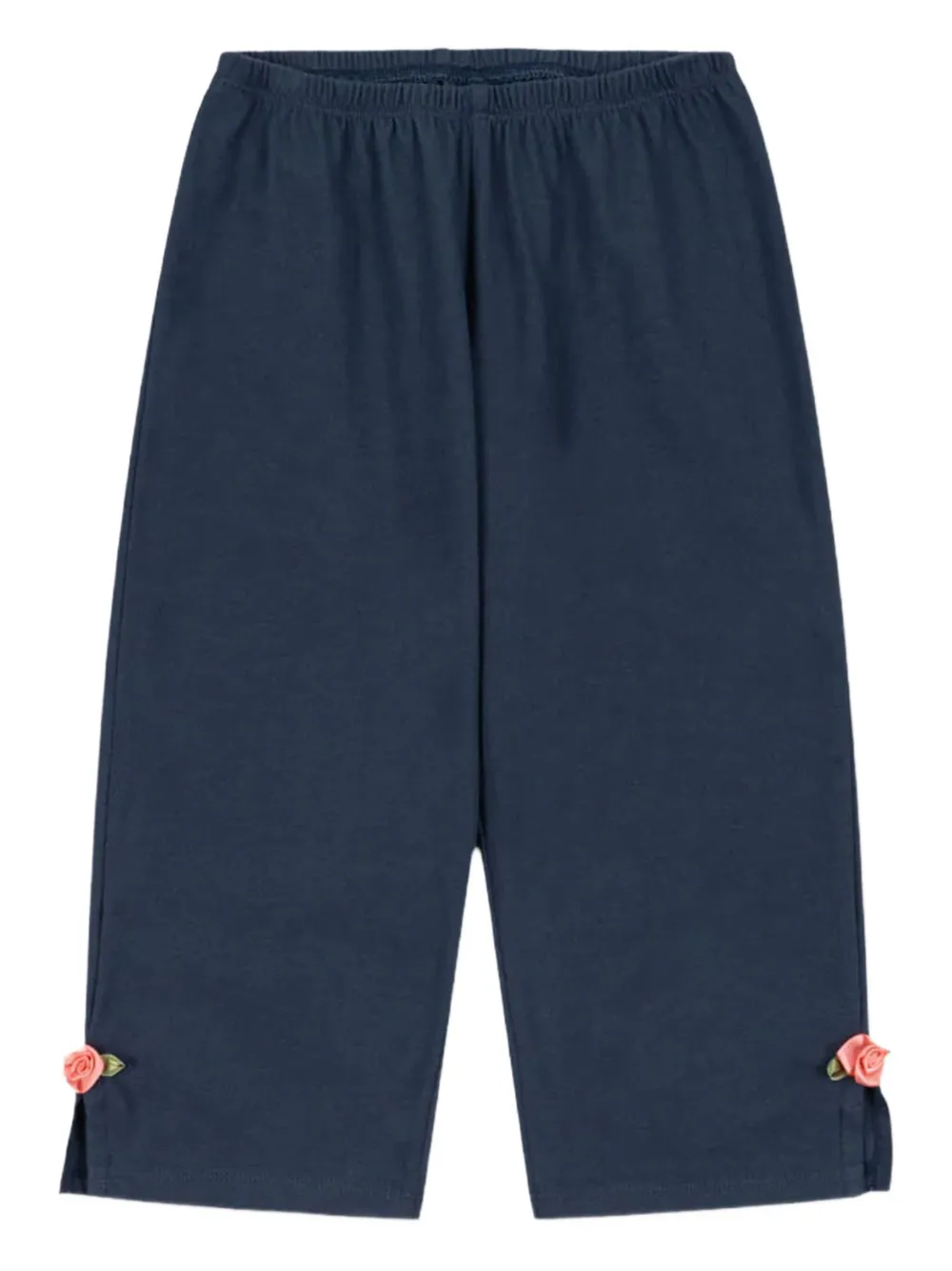 Konges Sløjd rose-detail trousers - Blu