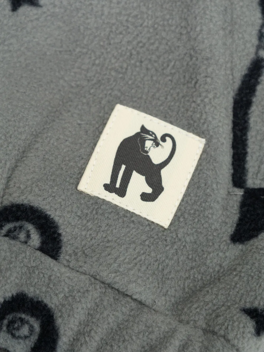 Mini Rodini Bomberjack met pinguïn-print Grijs