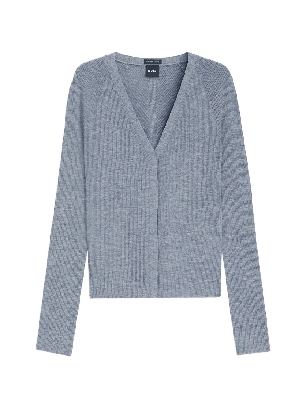 BOSS V-neck cardigan - Grigio