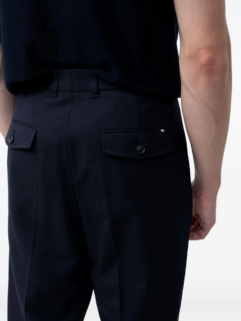  Boss Buttoned Trousers - Blue 