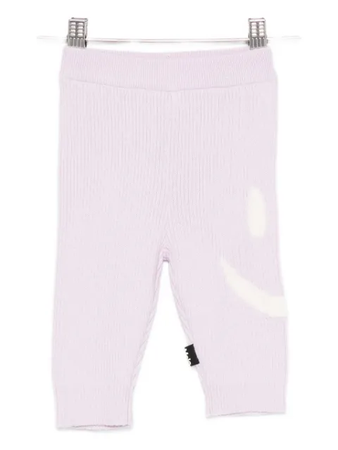 Molo smile ribbed stinus trousers