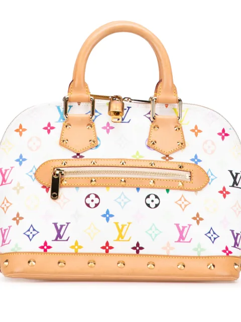 Louis Vuitton Pre-Owned flerfarvet Alma PM håndtaske med monogram fra 2004