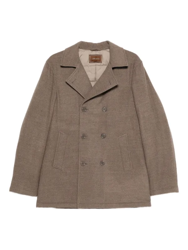Doriani Cashmere double-breasted Cashmere Coat | Brown | FARFETCH JO