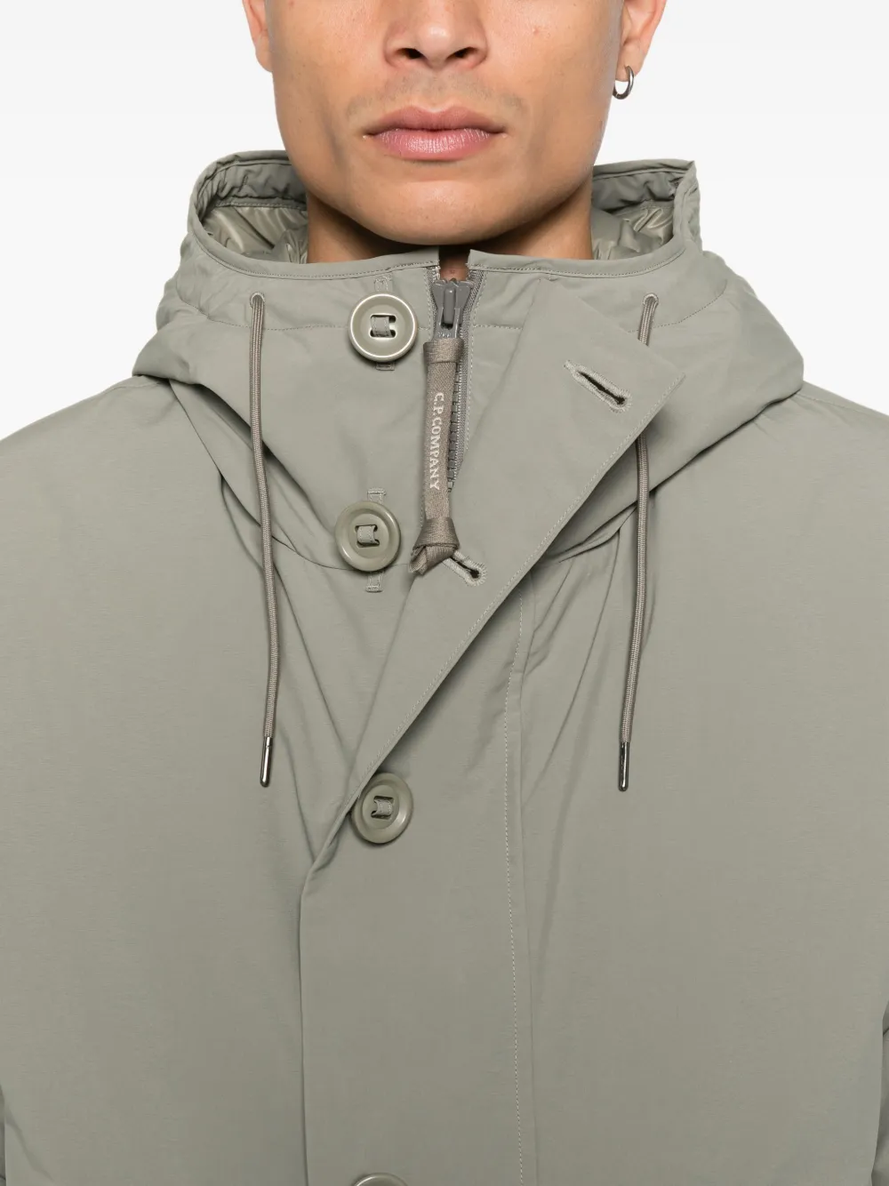 C.P. Company Jack met capuchon Grijs