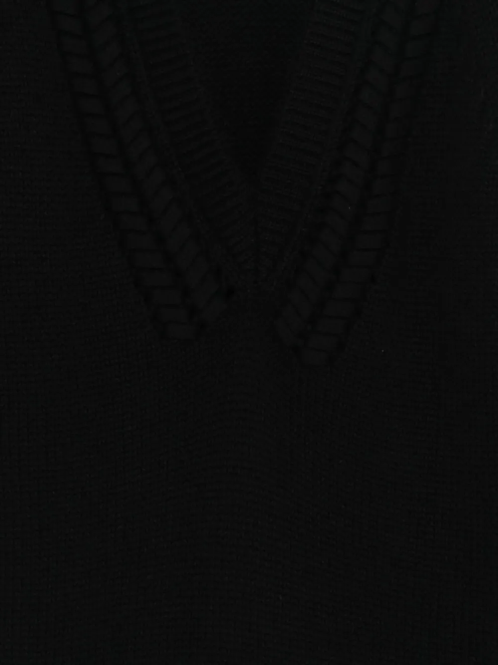 Malo V-neck Sweater In Black