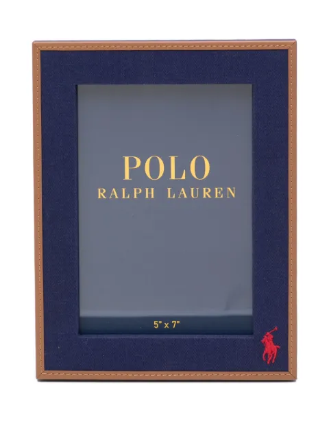 Ralph Lauren Home logo-embroidered photo frame