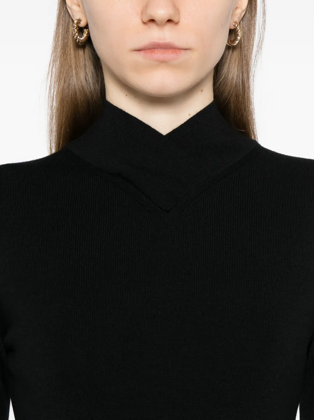 TOM FORD Gebreide jurk Zwart