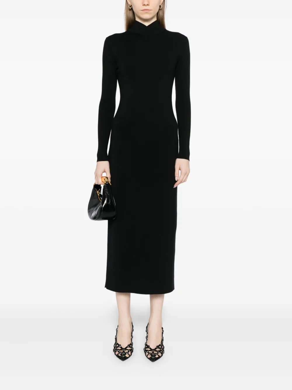 TOM FORD Gebreide jurk - Zwart