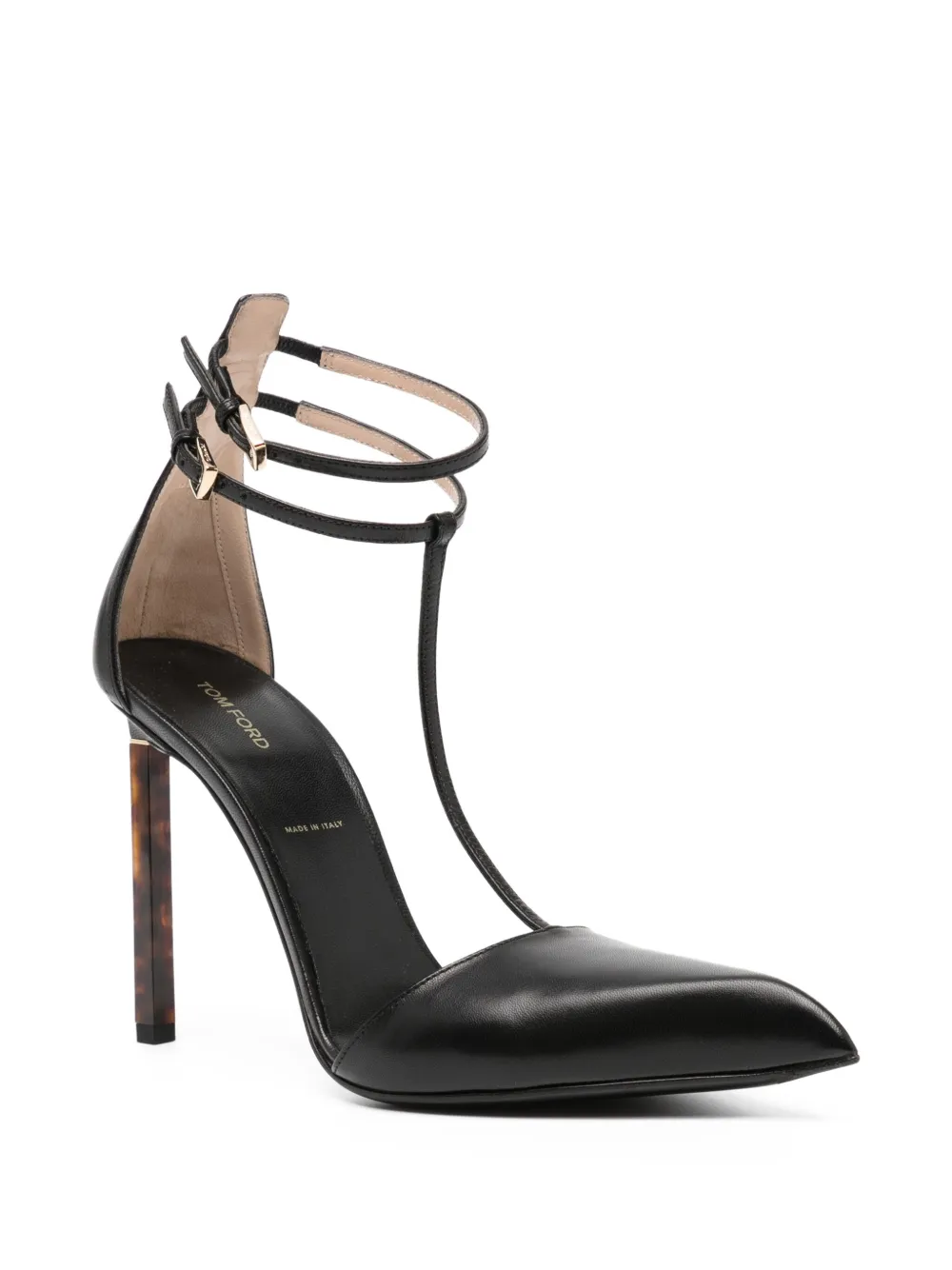 TOM FORD 105 mm pumps met T-bandje Zwart