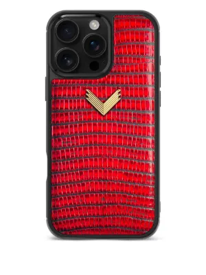 VELANTE iPhone 16 Pro Max ケース | レッド | FARFETCH JP