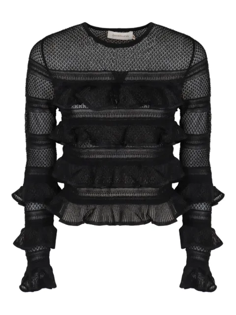 ZIMMERMANN Hypnotic lace ruffled top