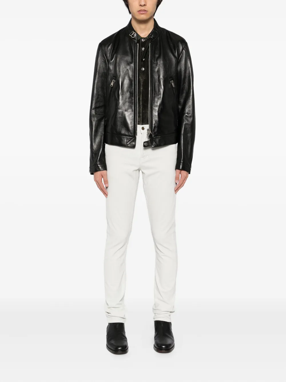 TOM FORD Ribfluwelen broek - Beige